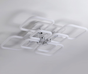 FA3866/4+4 WH белый 144W 3000K-6400K+RGB 627*627*121 (ПДУ РАДИО 2.4G)