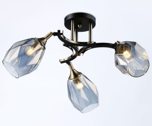 TR303038/3 SB/BK/SM бронза/черный/дымчатый E27/3 max 40W D620*270