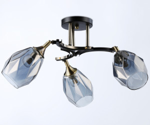 TR303038/3 SB/BK/SM бронза/черный/дымчатый E27/3 max 40W D620*270