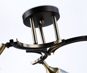 TR303038/3 SB/BK/SM бронза/черный/дымчатый E27/3 max 40W D620*270