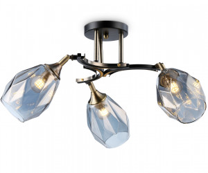 TR303038/3 SB/BK/SM бронза/черный/дымчатый E27/3 max 40W D620*270