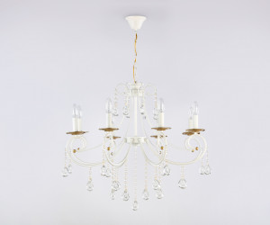 TR4917/8 WH/GD белый/золото E14/8 max 40W D740*930