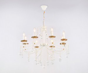 TR4917/8 WH/GD белый/золото E14/8 max 40W D740*930