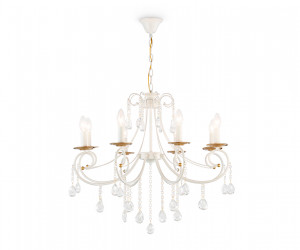 TR4917/8 WH/GD белый/золото E14/8 max 40W D740*930