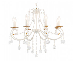 TR4917/8 WH/GD белый/золото E14/8 max 40W D740*930