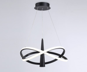 FL5368/2+1 BK черный 47W 3000K-6400K D480*1200 (ПДУ ИК)