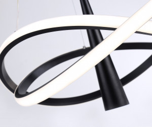 FL5368/2+1 BK черный 47W 3000K-6400K D480*1200 (ПДУ ИК)