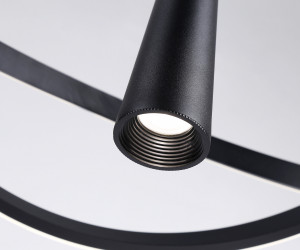 FL5368/2+1 BK черный 47W 3000K-6400K D480*1200 (ПДУ ИК)