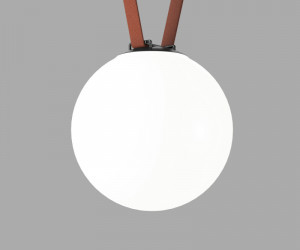 DK5554-BK Cветильник для трека-ремня Belty, серия Orb, со светодиодом, D230*H236мм, 48V DC, 15W, RA90, 120°, 4000K, IP20, черный, акрил