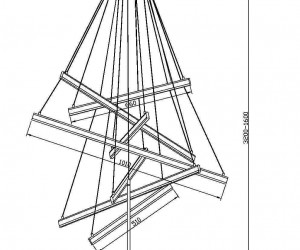 Подвесной светильник Maytoni MOD016PL-L96BK