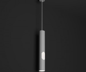 DK4045-WH Подвесной светильник, с декоративным вырезом, IP 20, до 15 Вт, LED, GU10, белый, алюминий