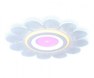 AK4301 WH белый 105W D520*80 (ПДУ РАДИО 2.4)