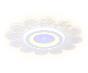 AK4301 WH белый 105W D520*80 (ПДУ РАДИО 2.4)