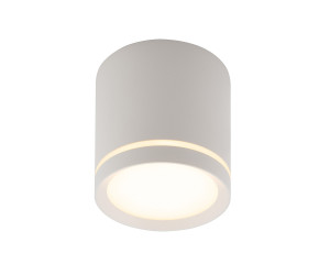 DK4016-WH Светильник накладной IP 20, 5 Вт, LED 3000, белый, алюминий/акрил