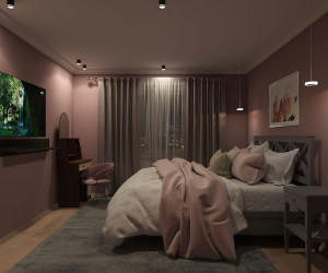 DK4016-BK Светильник накладной IP 20, 5 Вт, LED 3000, черный, алюминий/акрил