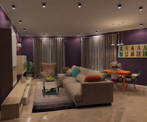 DK4016-BK Светильник накладной IP 20, 5 Вт, LED 3000, черный, алюминий/акрил