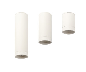 DK2052-WH Накладной светильник, IP 20, 15 Вт, GU10, белый, алюминий