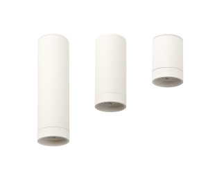 DK2050-WH Накладной светильник, IP 20, 15 Вт, GU5.3, белый, алюминий