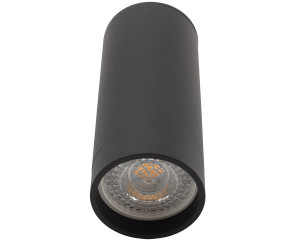DK2051-BK Накладной светильник, IP 20, 15 Вт, GU10, черный, алюминий