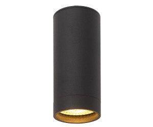 DK2051-BK Накладной светильник, IP 20, 15 Вт, GU10, черный, алюминий