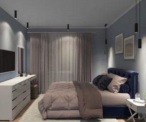 DK2052-BK Накладной светильник, IP 20, 15 Вт, GU10, черный, алюминий