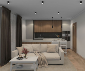 DK4013-BK Светильник накладной IP 20, 5 Вт, LED 4000, черный, алюминий/акрил