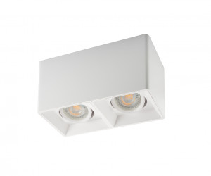 DK3035-WH Светильник накладной IP 20, 10 Вт, GU5.3, LED, белый, пластик