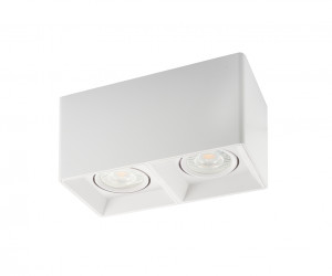 DK3035-WH Светильник накладной IP 20, 10 Вт, GU5.3, LED, белый, пластик