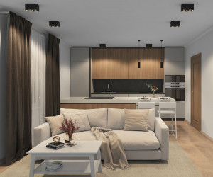 DK3035-BK Светильник накладной IP 20, 10 Вт, GU5.3, LED, черный, пластик