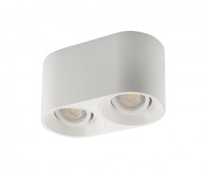 DK3036-WH Светильник накладной IP 20, 10 Вт, GU5.3, LED, белый, пластик