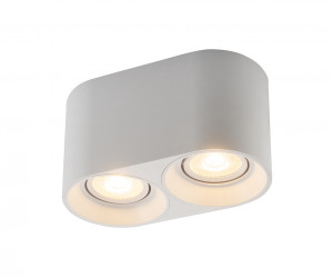 DK3036-WH Светильник накладной IP 20, 10 Вт, GU5.3, LED, белый, пластик
