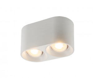 DK3036-WH Светильник накладной IP 20, 10 Вт, GU5.3, LED, белый, пластик