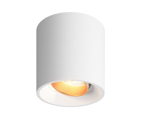 DK3090-WBR Светильник накладной, IP 20, 10 Вт, GU5.3, LED, белый/бронзовый, пластик