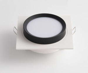 Встраиваемый светильник Technical DL086-GX53-SQ-WB