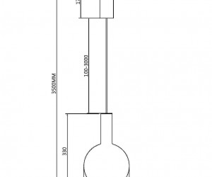 Подвесной светильник Maytoni MOD182PL-L4W3K