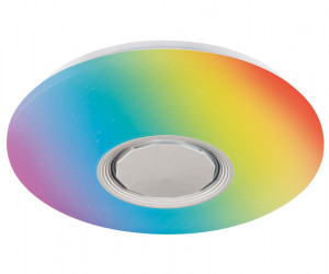 FF201 WH/CH белый/хром 72W D495*85 (ПДУ ИК)