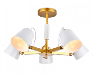 TR3101/5 WH/GD белый/золото E14 max 40W D680*370