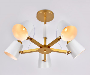 TR3101/5 WH/GD белый/золото E14 max 40W D680*370