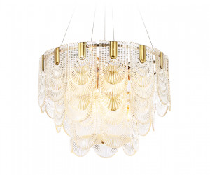 TR5388/12 GD/FR золото/белый матовый E27*12 max 40W D600*400