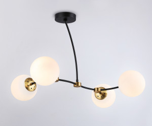 TR2544/4 BK/SB черный/бронза E27/4 max 60W 700*450*450