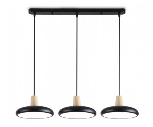 FL4841/3 BK/WD черный/дерево 72W 3000-6000K 550*200*800 (без ПДУ)