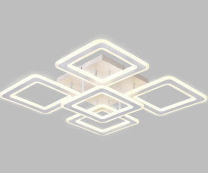 FA866/4+1 WH белый 218W 3000K-6400K 820*820*120 (ПДУ РАДИО 2.4G)