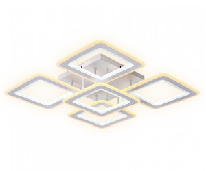 FA866/4+1 WH белый 218W 3000K-6400K 820*820*120 (ПДУ РАДИО 2.4G)