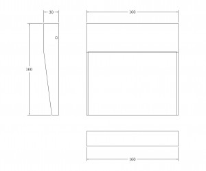 Подсветка для лестниц Outdoor O047SL-L7BR3K