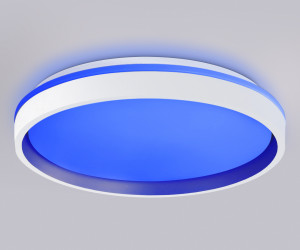 FZ607 WH/GD белый/золото IP20 66W 3000K-6500K+RGB D490*85 (ПДУ ИК)