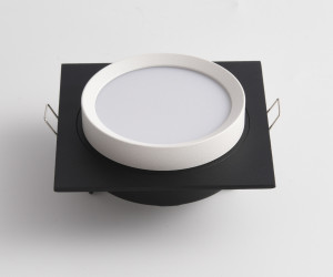 Встраиваемый светильник Technical DL086-GX53-SQ-BW