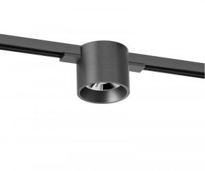 DK5743-DN Светильник для трека SHINE SPOT со светодиодом, D70*H60, 48V DC, 8W, RA?90, 3000K, IP20, темный никель, алюминий