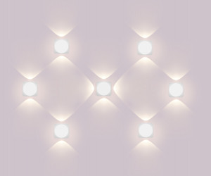 Настенный светильник (бра) Outdoor O015WL-L4W