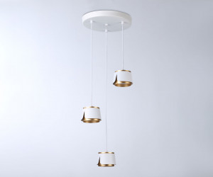 TN71249/3 WH/GD белый/золото GX53/3 D250*1090