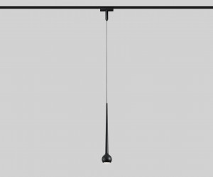 GV1644 BK черный IP20 9W 4200K 48V D75*1500